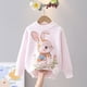 thumbnail image 4 of Suéter de cuello redondo Zhongda Suéter para niños Suéter de cuello redondo para niños Suéter de punto para niños Top de poliéster para niños, 4 of 8