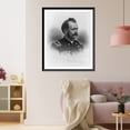 thumbnail image 3 of Historic Framed Print, [Lovill H. Rousseau, bust portrait], 17-7/8" x 21-7/8", 3 of 9