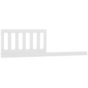 Delta Children Daybed/Sofa/Toddler Guardrail Kit #W146725, Greenguard Gold Certified, Bianca White