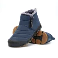 thumbnail image 5 of Botas de nieve para hombre, zapatos cálidos de piel de gran tamaño para invierno, botines largos de felpa, zapatillas informales para exteriores Unisex, botas antideslizantes duraderas, 5 of 5
