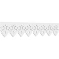 thumbnail image 1 of Ekena Millwork RUNP08X0625X48MRK 8 x 48 in. Pitch 0.62 in. Markham Architectural Grade PVC Running Trim, 1 of 1