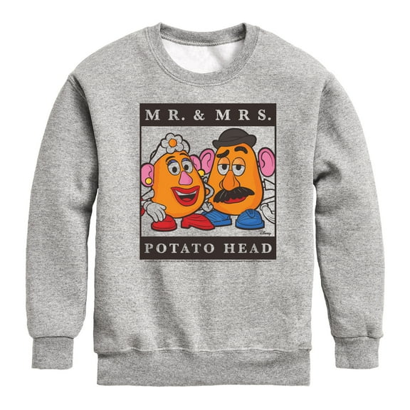 Toy Story 4 - Type Block Potato Head - Toddler & Youth Crewneck Fleece Sweatshirt