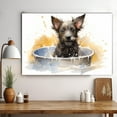 thumbnail image 3 of Belgian Laekenois Dog Canvas Bathroom Décor - Unique Bath Wall Decor - Modern Canvas Bathroom Wall Art - Room Decor - Bathroom Decorations - Restroom Sign - Wall decor living room, 3 of 4