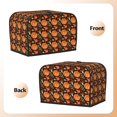 thumbnail image 3 of Sikiie Autumn Pumpkin Toaster Covers 2 Slice Dustproof Toaster Cover Bread Machine Cover, Dustproof Cover - 11.4" x 7.5" x 7.9", 3 of 7