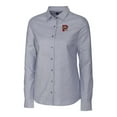thumbnail image 2 of Women's Cutter & Buck Charcoal Portland Sea Dogs Stretch Oxford Long Sleeve Tri-Blend Button-Up Dress Shirt, 2 of 3