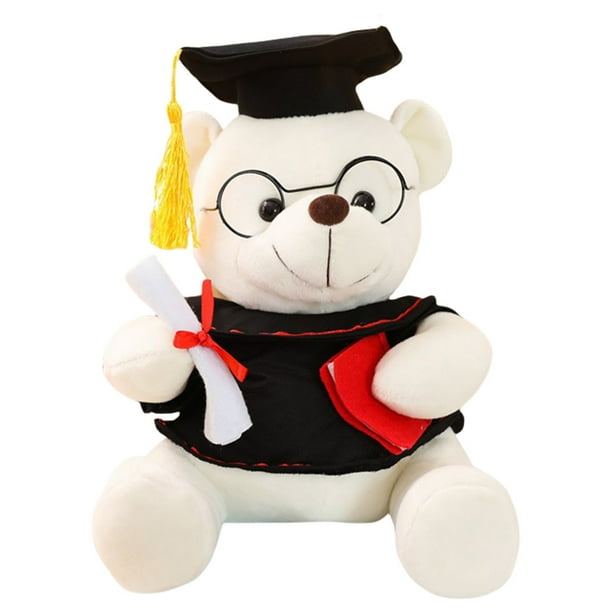 Juguetes Para Niño Osito de doctor para la temporada de graduación con peluches de graduación, muñeco de graduación, muñeco de tela, regalo de graduación para regalar. Juguetes Para Bebe 1 Año