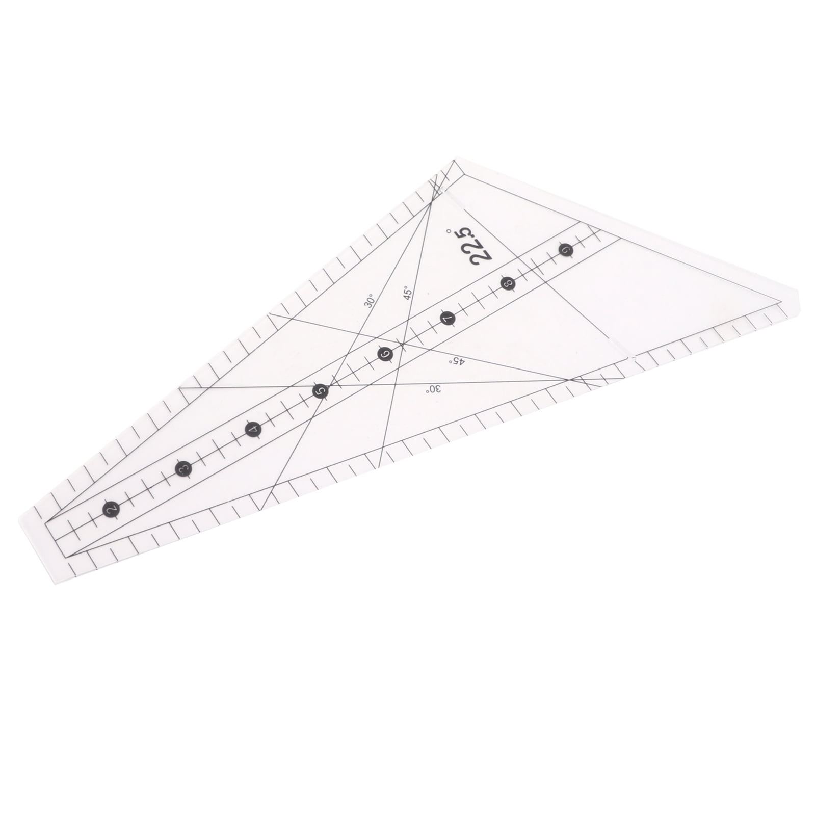 Quilting Templates, Quilting Ruler Transparent Slot Design For DIY