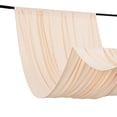 thumbnail image 6 of BalsaCircle 5x14 feet Blush 4-Way Stretch Spandex Divider Backdrop Curtain Home Decorations, 6 of 7