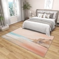 thumbnail image 4 of 6x8 Rug, Beach Rug Washable Non Slip Soft for Living Room Bedroom, Coastal Sea Ocean Area Rug, Oil Painting Carpet, Beach Home Decor & Gifts, 4 of 7
