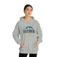 thumbnail image 3 of Dad Bod Father Figure Hooded Sweatshirt, 3 of 7