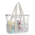 thumbnail image 2 of SNNROO Mesh Beach Bags For Women - Plus Waterproof Sand-proof Tote Bag Extra Large Lightweight Mesh Tote Bag Portable Fordable Carry Tote Bag Beach Essentials For Vacation, 2 of 7