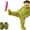Green, variant on Big Mouth Monster Onesie for Teen Funny Green Silly Onesie with Comb Shoes Unisex Plush One Piece Jumpsuits Halloween outfit