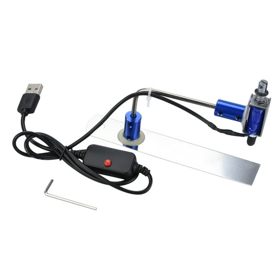 Noiseless Keyboard Clicker with Power Adapter 30 Random Adjustable Soft Tool for Clicking Keyboards Typing