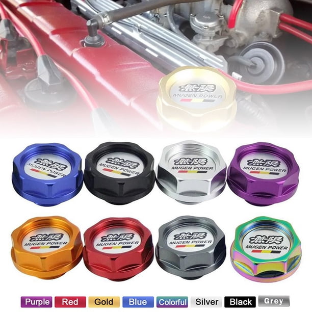 JDM Mugen-Tapa De Aceite De Motor De Aluminio Para Honda Civic Acura