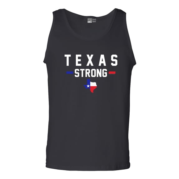 Texas Strong Map USA Survivor 2017 DT Adult Tank Top