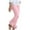 Pink, variant on Loopsun Girls Yoga Leggings, Girls Casual Solid Flare Leg Ruffled Sports Outdoor Yoga Long Pants Pink, 9-10 Years
