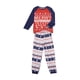 thumbnail image 4 of Conjunto de pijamas familiares a juego de Navidad Fiomva con estampado de dinosaurios de dibujos animados, ropa de dormir para el hogar, pijamas para adultos y niños, 4 of 8