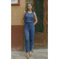 thumbnail image 4 of Ekouaer Jumpsuits for Women Casual Summer Sleeveless 2026 Ribbed One Piece Romper Dressy Vacation Clothes Travel Outfits, 4 of 6
