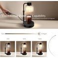 thumbnail image 6 of Candle Warmer Lamp with Timer: Mothers Day Gifts, Birthday Gifts for Women Mom - House Warming Gift New Home Decor - Wax Melt Warmer for Scented Jar Candles, 6 of 11