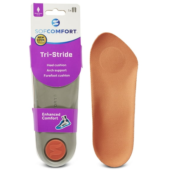 Sof Comfort Tri-Stride Foam Insole
