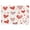 C, variant on Love Hearts Valentine Placemats 12x18 Inch Heat Resistant Non-Slip Place mats for Dining Table Anniversary Wedding Holiday Table Mats for Party Kitchen Dining Decoration