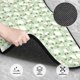 thumbnail image 3 of Fotbe Cute Frog Juego de 4 Tapetes para Auto con Estampado – Alfombrillas de Goma Reforzada, Diseño Antideslizante, Protección para Todo el Año – Vehículos, Autos, Camionetas y SUVs, 3 of 7