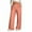 Pink1, variant on Diufon Wide Leg Pants Women Solid Color Lounge Pants Elastic Waist Drawstring Pants with Pockets