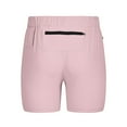 Csijrbb Athletic Shorts for Men Pink Shorts with Pockets Elastic Waist