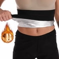 thumbnail image 1 of Cinturón de sudoración para sauna para mujer, cinturón de sudoración para fitness, cinturón moldeador corporal, cinturón deportivo para el vientre, 1 of 6