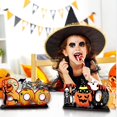 thumbnail image 1 of 2 piezas de decoración de mesa de Halloween, decoraciones de madera de Halloween, para fiestas, hogar, oficina, decoración de mesa. Zhivalor ZYY-2583, 1 of 4