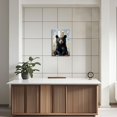 thumbnail image 5 of ZHONGYUTONG Bear Bathroom Wall Art Animal with Paper Canvas Painting Funny Wilderness Bear Prints for Bathroom Decor Waterproof Restroom Decorations for Cabin Home Framed (12.00" x 18.00"), 5 of 5