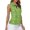 T1 Green, variant on Women's Germany Tank Top Sleeveless Crewneck Shirt German Flag Shield Badge Graphic Tees Casual Minimalist Color Block Game Day Fan Gear Tops