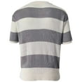 thumbnail image 5 of Mens Shirts Under $10 Men's Knit Sweaters Short Sleeve Pullover Tops Casual Sweater, 5 of 5