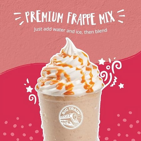 BIG TRAIN DRAGONFLY TARO BLENDED CRèME BEVERAGE MIX, 3.5 LB