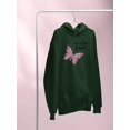 thumbnail image 3 of Future Is Bright Glitter Hoodie Women -Image by Shutterstock, Female 5X-Large, 3 of 4