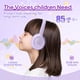thumbnail image 3 of Auriculares Bluetooth para niños Vinamass E63 inalámbricos 85dB 30H, 3 of 8