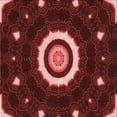thumbnail image 1 of Ahgly Company Machine Washable Indoor Square Transitional Cherry Red Area Rugs, 7' Square, 1 of 1