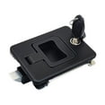 thumbnail image 4 of DYNWAVECA Generic RV Cabin Door Lock Door Latch for Campers Travel Trailers Buses Black, 4 of 9