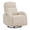 Camel, variant on Aemeios Swivel  Manual Recliner Rocker Glider Chenille Nursery Rocking Chair with Adjustable Headrest and Double Pockets, Camel