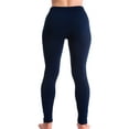 thumbnail image 5 of Kuda Moda Women Fleece Lined Warm Full Length Legging Thermal Pants One Size Plus 1X/2X/3X, 5 of 5