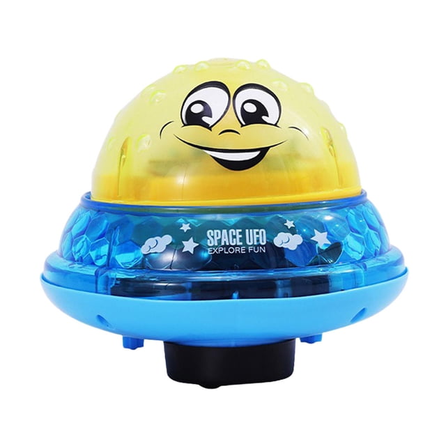 Juguete de Baño Perfecl para Bebés con Rociador de Agua Diseño Lindo Amarillo