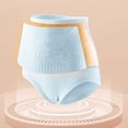 thumbnail image 4 of Sngxgn Women's Underwear Seamless Full Briefs Soft Panties Invisibles Briefs Comfort Underpants Ladies Panties(Sky Blue,M), 4 of 4