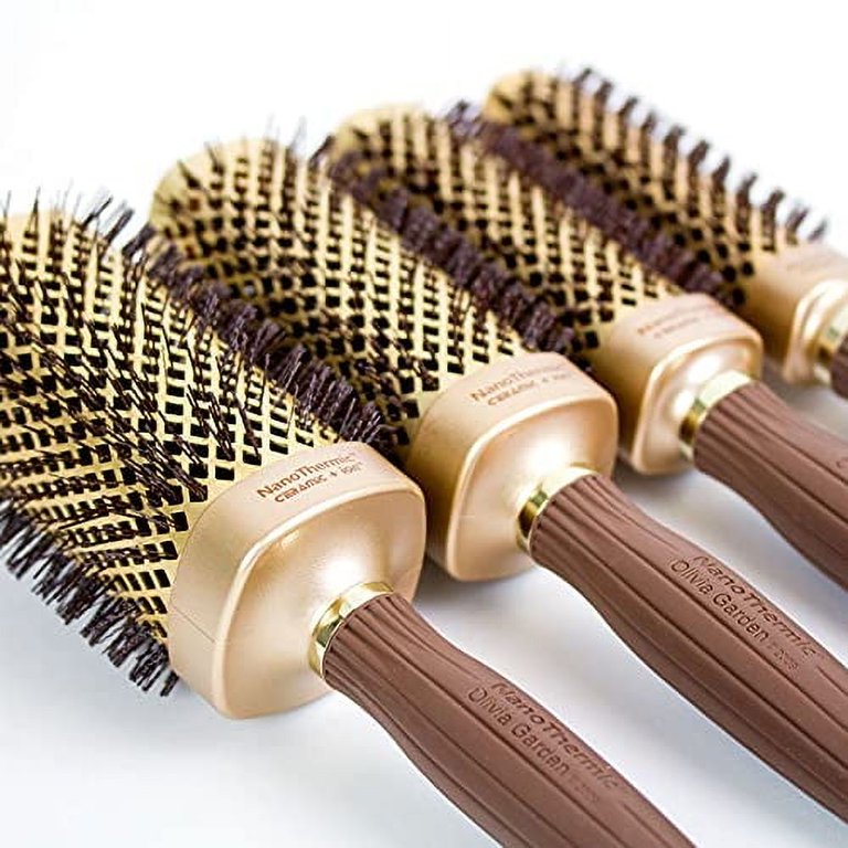 Olivia Garden Haarbürste NanoThermic | Keramik + Ionen 2 Zoll