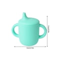 thumbnail image 2 of SteadlineBaby Silicone Training Cup with Soft Spout Leak Proof Non-Spill Sippy Cup BPA Free Easy Grip Transition Cup for Infant Toddler First Drinking Cup Dishwasher Safe Baby Feeding Essentials, 2 of 6