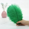 thumbnail image 2 of Yuehao 36Pcs Feather 23cm Stage Props Feather Wall Color Feathers Grass Green, 2 of 2