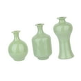 thumbnail image 5 of 3 Pieces Flower Vases Bud Vases Decorative Planter Modern Glass for Home Office Table Centerpieces Wedding, 5 of 9