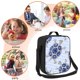 thumbnail image 5 of Disketp Turtle with Blue Stones Bolsa Térmica Estampada para Almuerzo, Lonchera para Hombres y Mujeres Adultos, 5 of 7