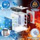 thumbnail image 3 of Aire acondicionado portátil RWSEFK Mini Personal Ice Cooling, 3 of 7