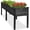 Black, variant on Best Choice Products 72x24x30in Raised Garden Bed, Elevated Wood Planter Box for Patio w/ Divider Panel - Natural