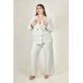 thumbnail image 1 of Conjunto sastre rayado Roman Fashion /Tallas Extras, 778 (Pistache) verde claro 42, 1 of 6